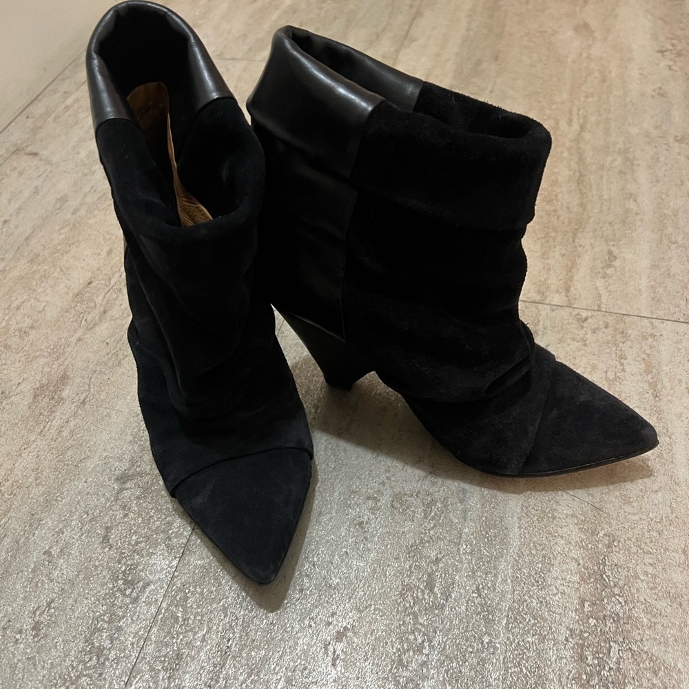 Suede and leather Isabel Marant boots